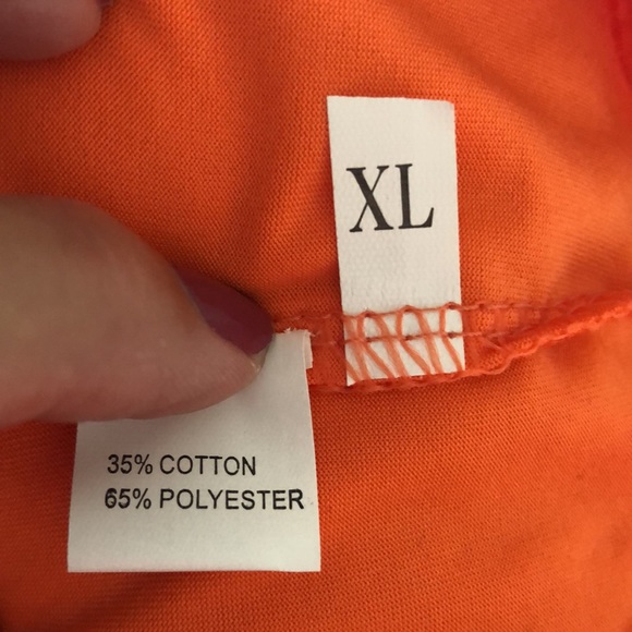 Be ready for Spring with this NEW Skort Skirt/Shorts Size XL Color Orange - Picture 6 of 6